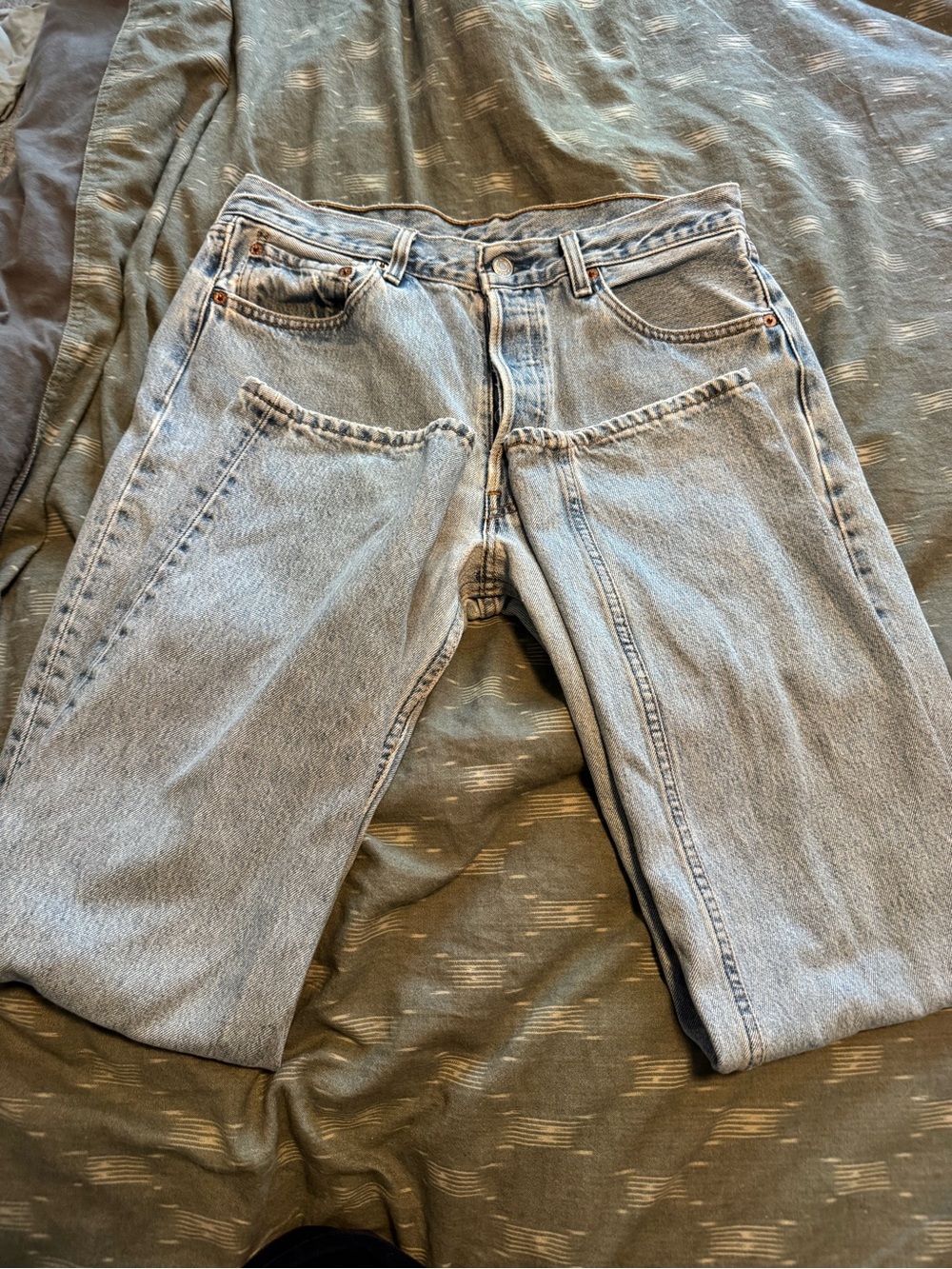Vintage Levi’s 501 32”x30” made in USA 1996 - Picture 3 of 11